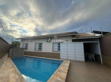 Casa · 154m² · 3 Quartos · 2 Vagas · Casa com 3 dormitórios, PISCINA e área gourmet à venda, 154 m² por R$ 1.080.000 - Caiçara - Praia Gr
