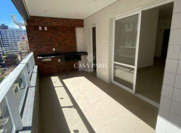 Apartamento · 60m² · 1 Quarto · 1 Vaga · Apartamento com 1 suíte à venda, 59 m² por R$ 460.000 - Vila Guilhermina - Praia Grande/SP