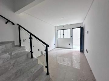 Casa · 53m² · 2 Quartos · 1 Vaga · Sobrado geminado com 2 dormitórios à venda, 52 m² por R$ 330.000 - Tude Bastos - Praia Grande/SP