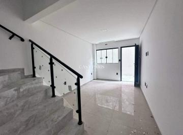 Casa · 53m² · 2 Quartos · 1 Vaga · Sobrado geminado com 2 dormitórios à venda, 52 m² por R$ 330.000 - Tude Bastos - Praia Grande/SP