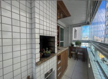 Apartamento · 112m² · 3 Quartos · 2 Vagas · Apartamento com 3 dormitórios à venda, 112 m² por R$ 890.000,00 - Vila Guilhermina - Praia Grande/SP