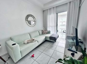 Apartamento · 80m² · 3 Quartos · 1 Vaga · Apartamento 3 Dorms (1 Suíte) Mobiliado no Canto do Forte – Praia Grande/SP