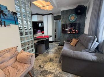 Apartamento · 38m² · 2 Quartos · 1 Vaga · Apartamento em prédio FRENTE MAR à venda, 37 m² por R$ 250.000 - Jardim Imperador - Praia Grande/SP