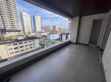 Apartamento · 117m² · 2 Quartos · 1 Vaga · Apartamento com 2 dormitórios à venda, 116 m² por R$ 685.000,00 - Canto do Forte - Praia Grande/SP