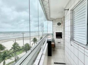 Apartamento · 80m² · 3 Quartos · 2 Vagas · Apartamento FRENTE MAR com 3 dormitórios à venda, 80 m² por R$ 680.000 - Maracanã - Praia Grande/SP