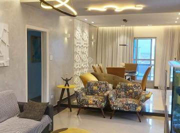 Apartamento · 216m² · 3 Quartos · 3 Vagas · Cobertura 3 Dorms (1 Suíte) com Vista Mar, Varanda Gourmet e 3 Vagas – Ocian, Praia Grande/SP