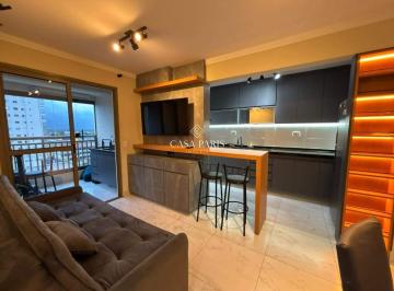 Apartamento · 60m² · 2 Quartos · 1 Vaga · Apartamento à venda no Bairro Aviação, Praia Grande - 2 dorms (1 suíte) com varanda gourmet