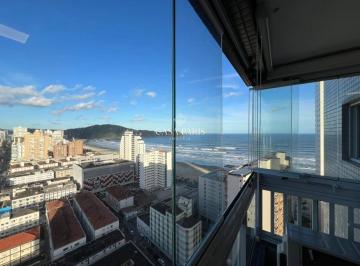 Apartamento · 77m² · 2 Quartos · 2 Vagas · Apartamento à venda no Boqueirão (Praia Grande/SP) com 2 dorms, suíte e varanda gourmet