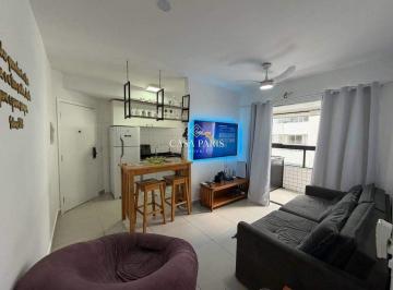 Apartamento · 44m² · 1 Quarto · 1 Vaga · Apartamento 1 Dorm Caiçara (Praia Grande) com 1 vaga e Portaria 24h