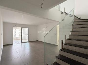 Apartamento · 186m² · 4 Quartos · 3 Vagas · Cobertura à venda na Praia Grande (Aviação) | 4 dorms, vista mar e 3 vagas