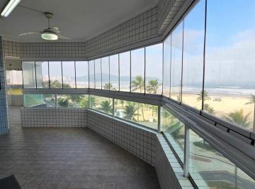 Apartamento · 165m² · 4 Quartos · 2 Vagas · Apartamento com 4 dormitórios à venda, 164 m² por R$ 1.358.000,00 - Vila Guilhermina - Praia Grande/