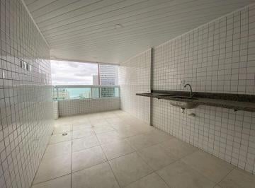 Apartamento · 125m² · 3 Quartos · 2 Vagas · Apartamento VISTA MAR com 3 dormitórios à venda, 125 m² por R$ 980.000 - Boqueirão - Praia Grande/SP