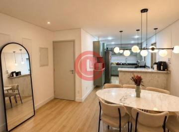 Foto 02 · Apartamento de 110m² à venda no Bairro Jardim em Santo André-SP. São 03 quartos, 01 suíte, 2 salas, 