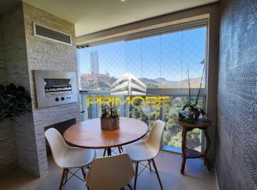 Apartamento · 92m² · 3 Quartos · 2 Vagas · Apartamento Vila da Serra com vista para a mata e varanda gourmet