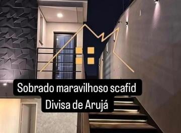 Casa · 110m² · 2 Quartos · 3 Vagas · A10Q. BELÍSSIMO SOBRADO MODERNO TODO PLANEJADO