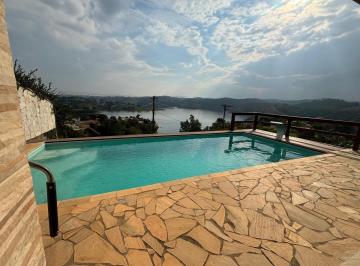 Casa · 373m² · 4 Quartos · 6 Vagas · A10L. ESPETÁCULAR CASA EM CONDOMÍNIO NA REPRESA DE IGARATÁ