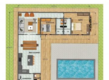 Rural · 600m² · 3 Quartos · 4 Vagas · Chácara de 2 a 3 Dormitórios com Suíte em Santa Isabel !