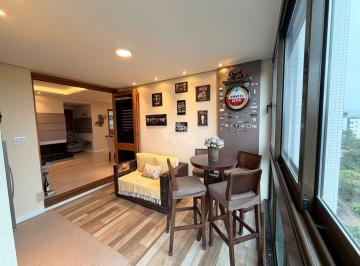 Apartamento · 117m² · 3 Quartos · 2 Vagas · Apartamento com 3 dormitórios; 2 vagas; mobiliado; com 117 m² ; lareira e churrasqueira; no Petrópol