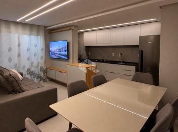 Apartamento · 84m² · 2 Quartos · 1 Vaga · Apartamento 84m² com 2 Dormitórios / Semi mobiliado / Churrasqueira / 1 vaga