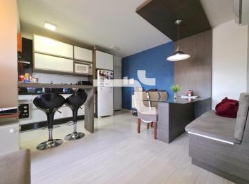 Apartamento · 55m² · 2 Quartos · 1 Vaga · Apartamento mobiliado 2 quartos à venda em Aririú, Palhoça | Elevador | Vaga de garagem
