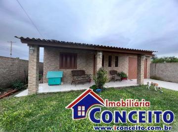 Casa · 130m² · 3 Quartos · 1 Vaga · C163 - Residência com 3 dormitórios localizada no balneário Presidente