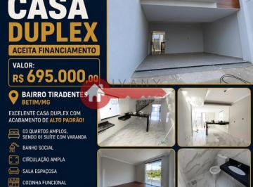 Casa · 145m² · 3 Quartos · 1 Vaga · Vendo Casa Duplex