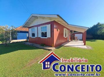 Casa · 85m² · 3 Quartos · 3 Vagas · C416 - Linda residência mista localizada no Balneário Santa Terezinha