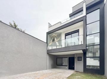 Casa · 140m² · 3 Quartos · 2 Vagas · Sobrado 3 Quartos sendo 1 Suíte em Condomínio Fechado no Bacacheri | 184m² Privativos