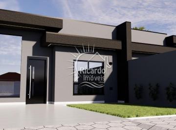 Casa · 77m² · 3 Quartos · 2 Vagas · CASAS BALNEÁRIO PRAIA DE LESTE - PONTAL DO PARANÁ.