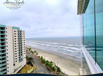 Apartamento de 2 quartos, Mongaguá · Apartamento Varanda Gourmet com vista mar