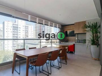 Apartamento · 141m² · 3 Quartos · 2 Vagas · Apartamento mobiliado com 3 dormitórios e lazer completo no Brooklin.