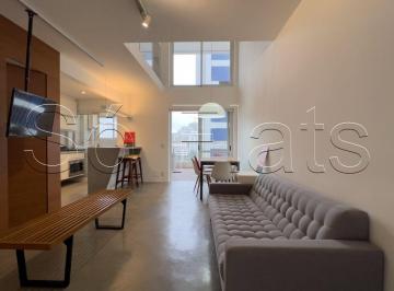 Apartamento · 65m² · 1 Quarto · 1 Vaga · Duplex mobiliado na Vila Nova Conceição: conforto, exclusividade e qualidade de vida