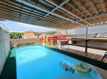 Casa · 270m² · 3 Quartos · 6 Vagas · SOBRADO COM PISCINA - 3 QUARTOS, SENDO 2 SUÍTES - 6 VAGAS- JARDIM CITY - GUARULHOS/SP