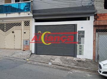 Casa · 125m² · 4 Quartos · 3 Vagas · SOBRADO COM 2 CASAS E 1 EDICULA NO TERRENO A VENDA, 125 m² VILA IZABEL - GUARULHOS/SP