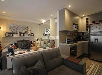 Apartamento · 35m² · 1 Quarto · 1 Vaga · STUDIO REAL PARK MOBILIADO, NOVO DOIS ANOS DE USO, IMPECAVÉL!