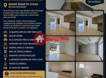 Casa · 150m² · 3 Quartos · 2 Vagas · CASA À VENDA – ACEITA FINANCIAMENTO