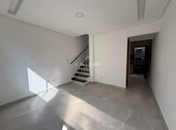 Casa · 57m² · 2 Quartos · Casa 2 Dormitórios na Praia Grande (Tupi) com Quintal e Churrasqueira