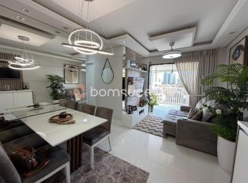 Apartamento · 72m² · 2 Quartos · 1 Vaga · Edifício Advanced Tatuapé - Apartamento com 3 dormitórios à venda, 72 m² por R$ 850.000,00 - Tatuapé