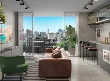 Apartamento · 34m² · 1 Quarto · Studio no Humaitá: Vista Frontal Cristo no First Life Friendly