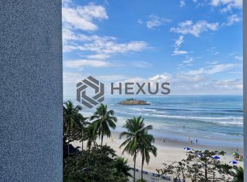 Foto · Apartamento frente mar com varanda vista mar nas Pitangueiras, Guarujá