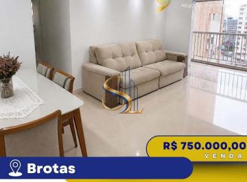 Apartamento · 107m² · 3 Quartos · 2 Vagas · VENDO APARTAMENTO 107,91 M² | 03 QUARTOS | PÁTIO ARVOREDO | BROTAS | SALVADOR | BAHIA