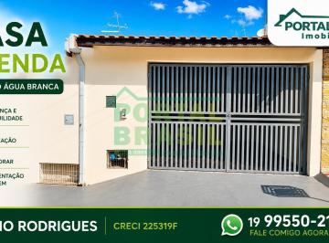Casa · 100m² · 2 Quartos · 2 Vagas · Casa à venda no Água Branca em Piracicaba com 2 dormitórios e suíte