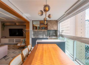 Apartamento · 124m² · 3 Quartos · 4 Vagas · Brooklin | 123m² | 3 suítes, varanda gourmet, escritório e 4 vagas