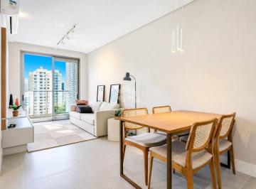 Apartamento · 49m² · 1 Quarto · 3 Vagas · 1 dormitório Totalmente mobiliado com 3 vagas de garagem, Vista livre, Sol da manhã, Portaria fechad
