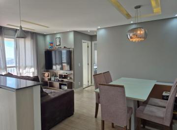 455718455fb195768ac53f85b669de7a371374de · Apartamento Condomínio Pateo Dona Tecla, 55m², 2 dormitórios, sala com 2 ambientes, sacada ampla com