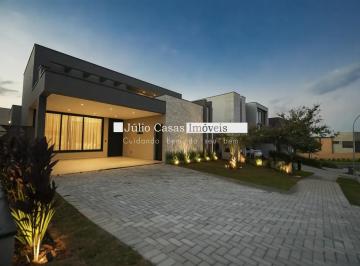 Casa · 455m² · 4 Quartos · 2 Vagas · Casa Térrea no Alphaville 3, com 4 Suítes e Piscina Aquecida, Totalmente Mobiliada