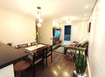 Living · Apartamento 65m² 3 dormitórios 1 vaga - Interlagos