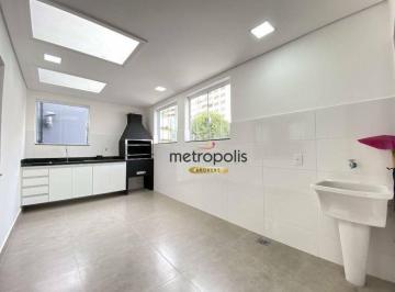 Área Gourmet · Apartamento com 2 dormitórios para alugar, 100 m² por R$ 2.998,01/mês - Centro - São Caetano do Sul/