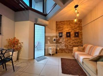 18014523d065958fb2cc8cc3f6a56a4d7b4c21da · Apartamento com 1 dormitório para alugar, 80 m² por R$ 4.750,00/mês - Ponta da Praia - Santos/SP