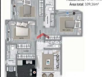 Apartamento · 109m² · 3 Quartos · 2 Vagas · Apartamento em  Rua Felipe dos Santos - Lourdes - Belo Horizonte/MG